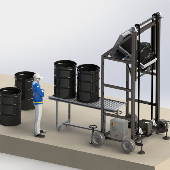 Pellet Size Measuring and Control System